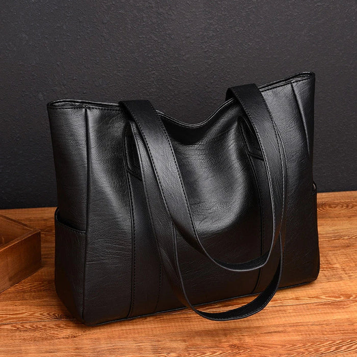 Bolsa de Couro Feminina Executiva