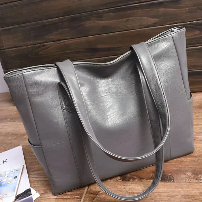 Bolsa de Couro Feminina Executiva