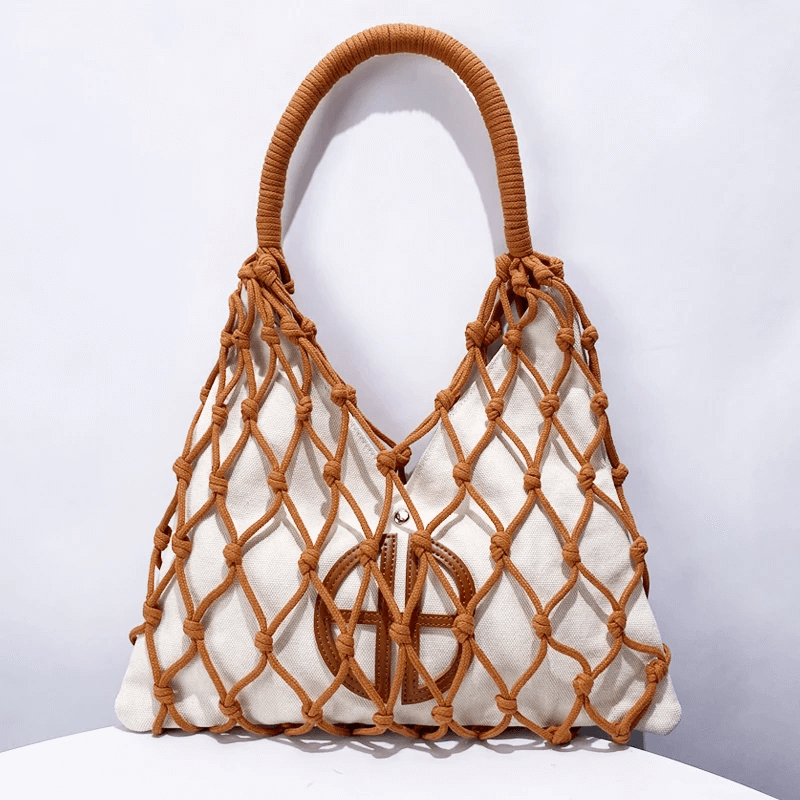 Bolsa Feminina em Trama Artesanal Pietra