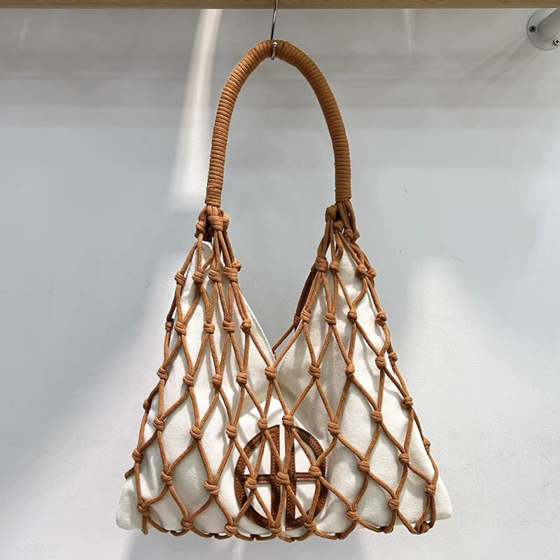 Bolsa Feminina em Trama Artesanal Pietra