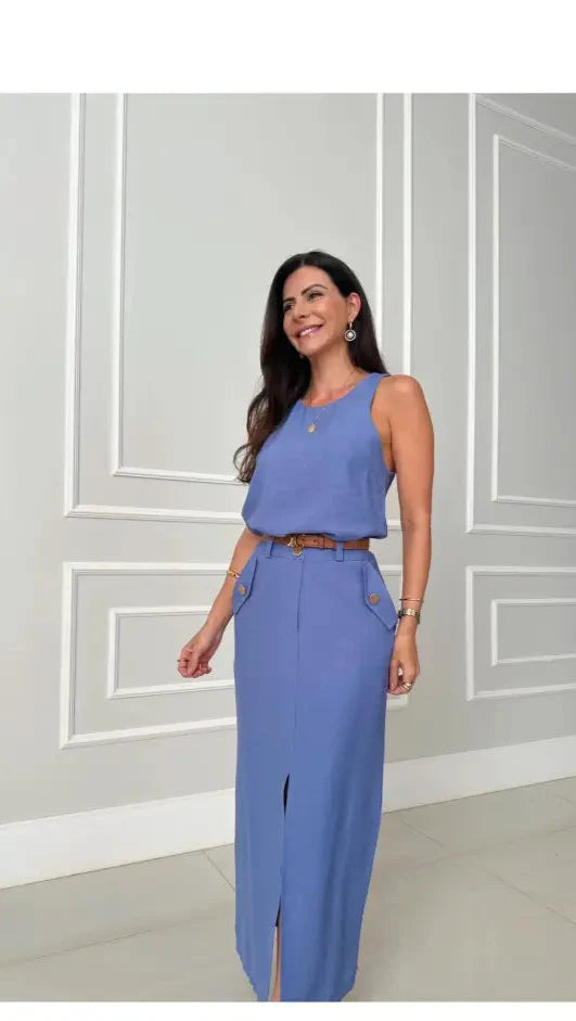 Conjunto Sofisticação – Modernidade e Versatilidade em uma Peça Atemporal