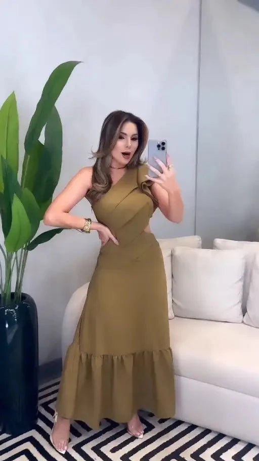 Vestido Rosana – Leveza e Charme em Uma Só Peça!